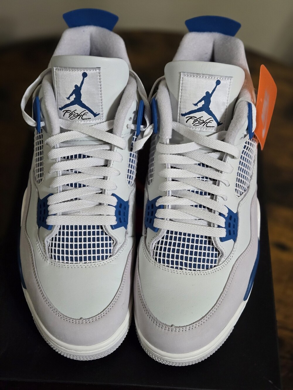 AIR JordanRetro 4 Military BLUE